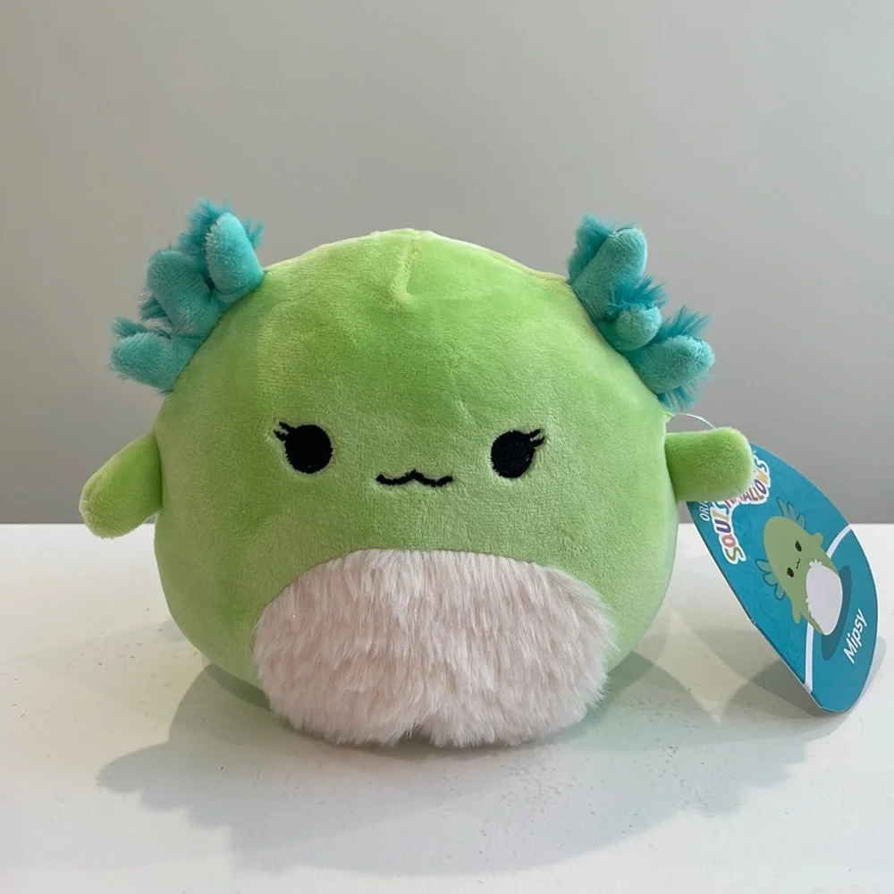 ⚡️NWT 5” Mipsy the Green Axolotl Squishmallow - Picture 1 of 4
